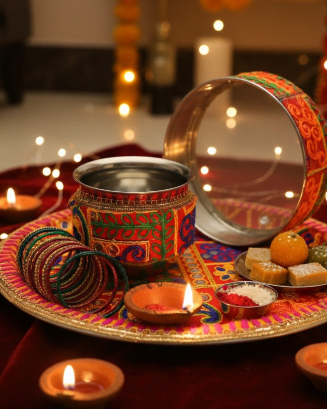 Karwa Chauth Thali