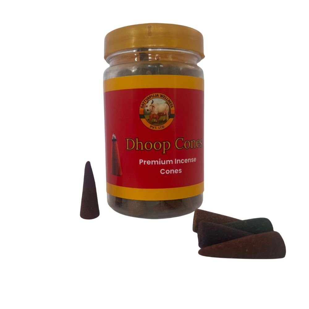 Sattvapuja Premium Dhoop Cones - Image 3